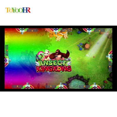 arcade video console 6-10 players gambling insect king Kong game Fish table machine