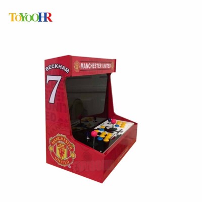 Classic Sticker Multi Game Upright Mini Arcade Machine Cocktail Game Machine