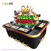 Insect Family fishing game machine Dragon King Arcade Machine Fish table Cheat arcade shooting fish game table gambling