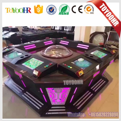 The 36 Ball International Roulette Game Machine Cabinet Material 12 Seats Roulette Machine